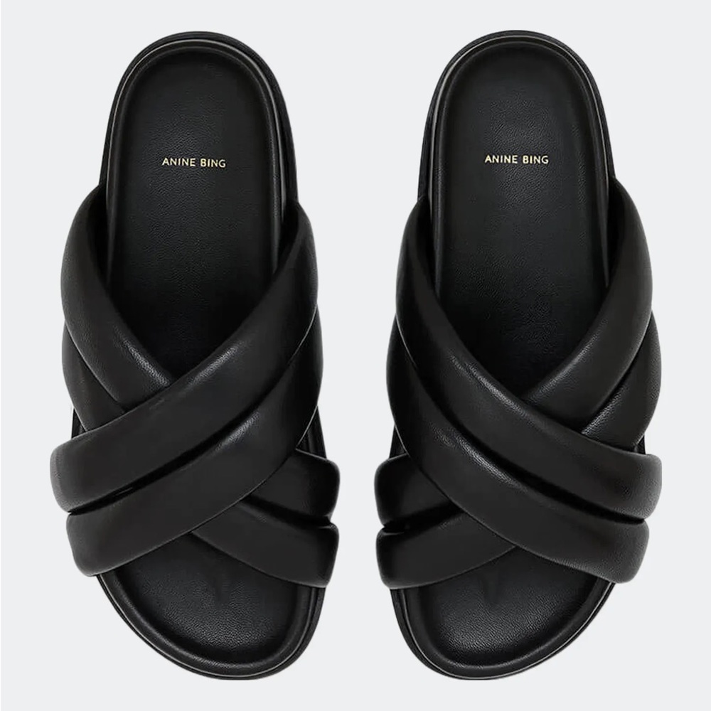 Annie Bing Black Slides